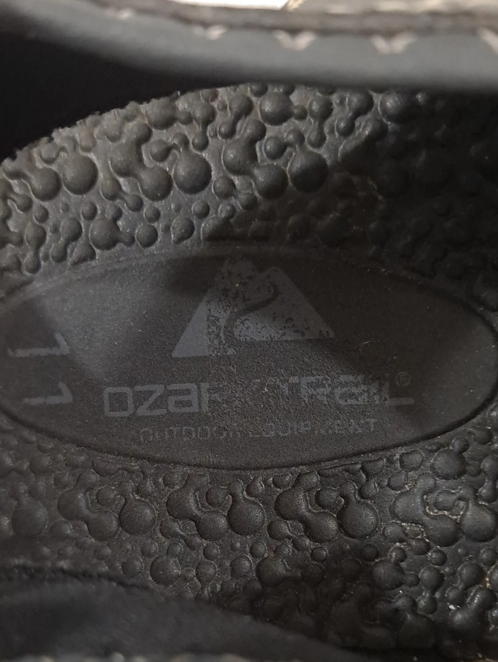 Men's Gray/Black/Blue Athletic Sandals - Synthetic Upper Size 11 Ozark Trail